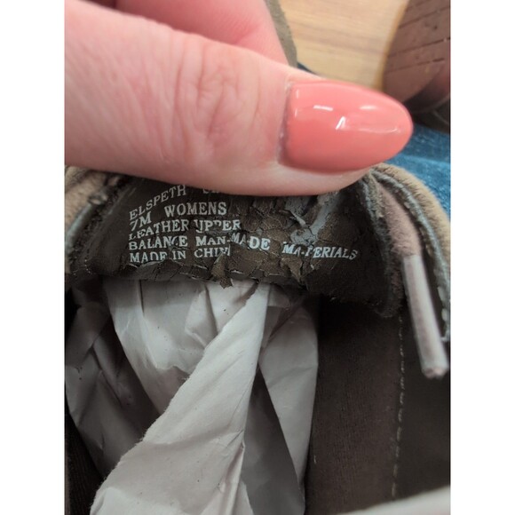 GH Bass & Co Tan Elspeth Sea Rock Suede Leather Lace up Chukka Boots Size 7 - Picture 9 of 9